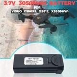 3.7V 3050mAh LiPo Battery For VISUO XS809S XS812 XS809HW Drone