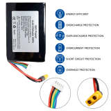 14.8V 6700mAh Battery For Parrot Bluegrass Drone