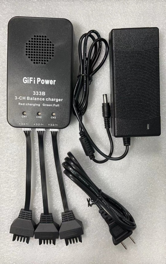 3in1 Fast Charger For Parrot Bebop 2 Drone Battery