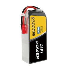 Gifipower 23000mAh High Voltage 22.8V 6S1P Lipo Battery Pack with XT150+AS150 25C Made of Durable Plastic