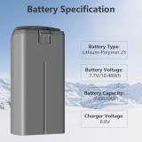 Wholesale Drone Accessories Drone Akku Lithium Polymer Battery 7.7v 2400mah Mini 2 Battery for DJI Mini 2 SE Drone Battery