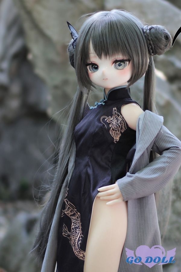 MOZU DOLL 85cm 妃咲chan ソフトビニール製頭部 TPE製ボディ miniドール 宣伝画像と同じ制服も付属