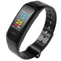 C18 0.96 inch TFT Smart Bracelet With Heart Rate