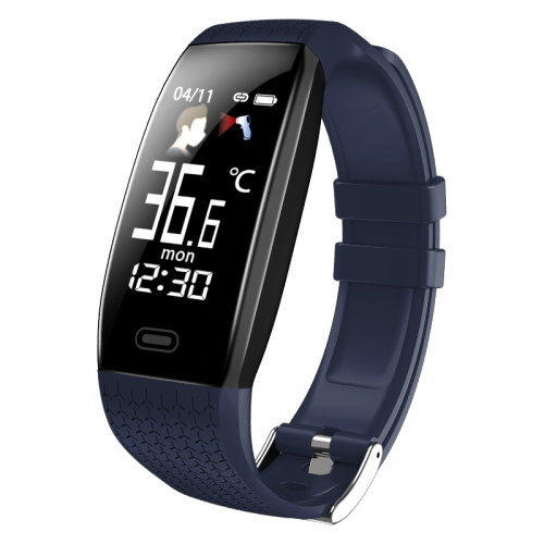 T5 Smart Fitnss Tracker With Body Temperature & Heart Rate& Blood Pressure