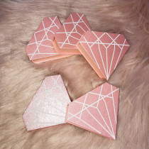 Pink diamond case mink lashes (5-1000pairs) deal free shipping