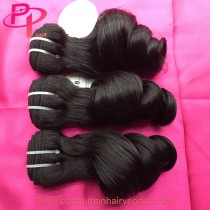Raw hair Loose wave with closure/frontal