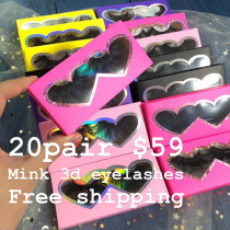 Mink 3d Eyelash Sale 20pairs $59 free shipping