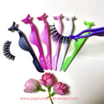 Plastic eyelash Tweezer wholesale Free shipping