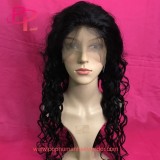 Transparent Lace frontal Wigs natural wave free shipping