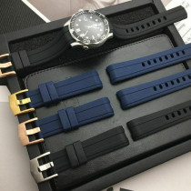 20MM/22MM RUBBER STRAP FOR OMEGA SEAMASTER 300 WATCHES