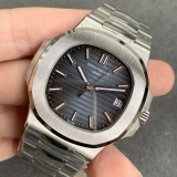 40 mm Patek Philippe Nautilus Stainless Steel Deep Blue Dial Watch Box  5711/1A-010