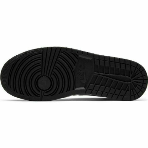 Men's&Women Trainers Air Jordan 1 Mid Black&White Shoes