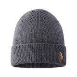 Polo Beanie Hat Unisex Adults  Knitted Hat