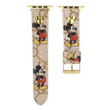 GUCCI Mickey mouse rivet apple watch strap