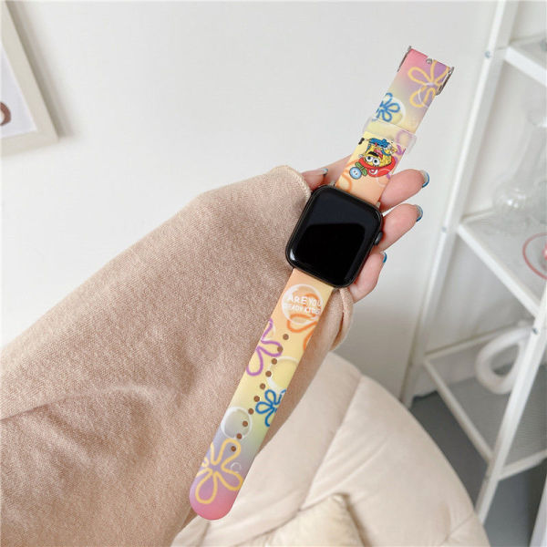 TNF SpongeBob Apple watch strap