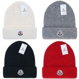 Moncler warm beanie  thick knitted stretch winter hat