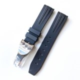 Tudor Silicone Watch Band with Butterfly Clasp 20/21mm