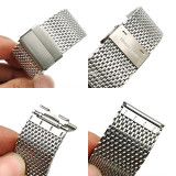 'Bond' mesh bracelet for Omega Seamaster - Stainless steel BOND type watch strap