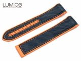 Fits for OMEGA Watch Rubber Nylon Strap Band 20/22mm SeaMaster Planet Ocean