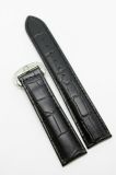 18/20/22mm Leather Watch straps for OMEGA Watches with Deployment clasp