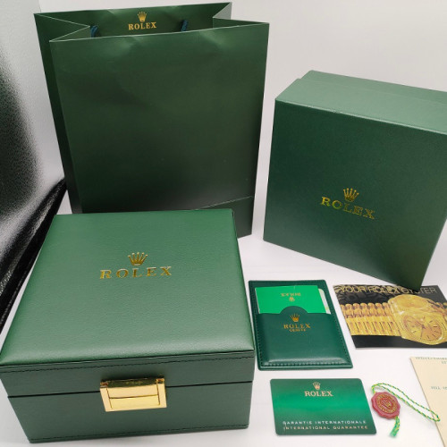New Rolex Watch Box with Metal Buckle