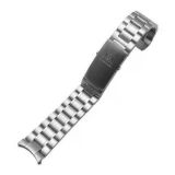 Watch Band Stainless Steel Omega Seamaster Replacement Strap Bracelet Silver 007