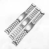 Watch Band Stainless Steel Omega Seamaster Replacement Strap Bracelet Silver 007