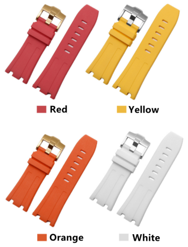 Brand new for Audemars Piguet rubber strap - multi-color optional