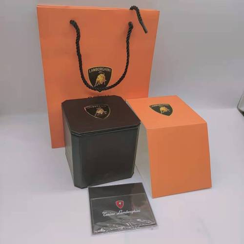 Lamborghini Portable Watch Box Black