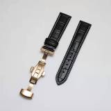 Breitling strap with butterfly buckle