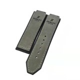 Matte leather strap belonging to Hublot