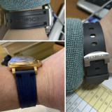 Panerai Silicone Strap + Butterfly Buckle