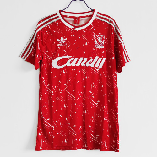 1989-91 Liverpool home Thai shirt