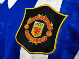 1994-96 Manchester United away blue jersey