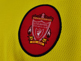 1998 Liverpool away yellow jersey