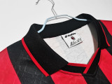 1995-96 season AC Milan home jersey