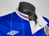 1989-90 season Ajax blue and white jersey