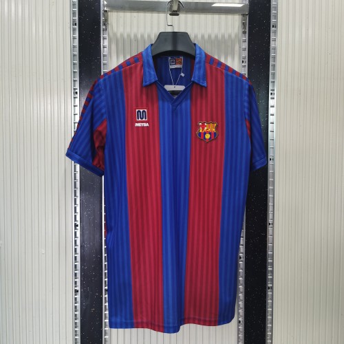 1989-92 season Barcelona home thai shirt