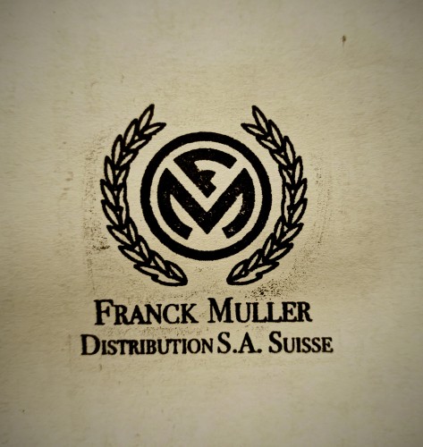 Frank Muller seal 4.5cm*4.5cm