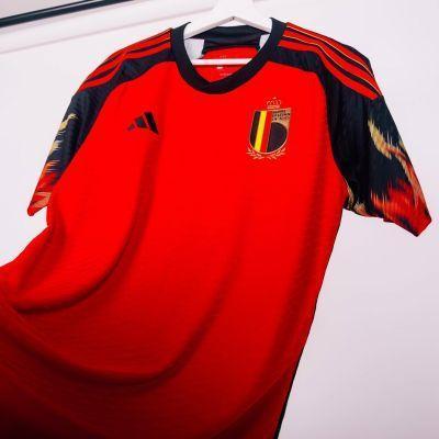 2022 Qatar World Cup  Belgium national team jersey custom name + number