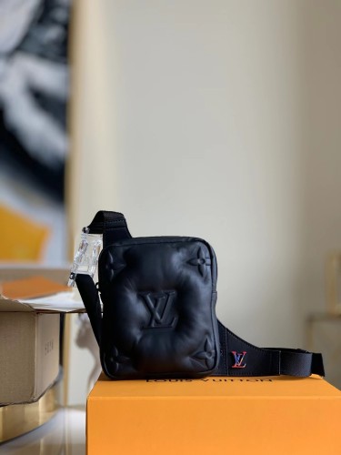 Louis Vuitton Black Belt Bag Men