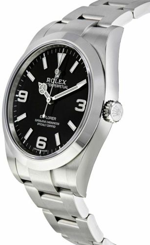 Rolex Explorer m214270-0003 black dial