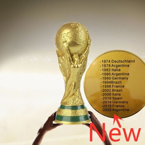 1:1 WORLD CUP REPLICA TROPHY FULL SIZE 2022 Qatar Football Soccer