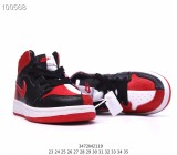 NIKE children's shoes red and black  Air Jordan1