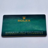 Customized card, three-dimensional engraving and coding, Rolex.