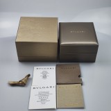 Bvlgari watch box champagne color