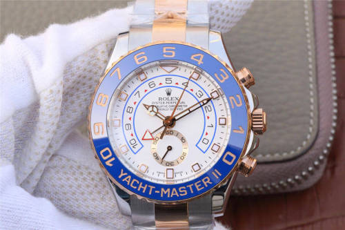 Replica Rolex Yacht-Master M116681-0002 1:1 Best Edition  Rose Gold