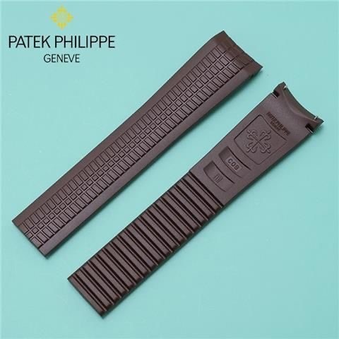 Patek Philippe AQUANAUT Rubber Watch Band 21mm with metal buckle