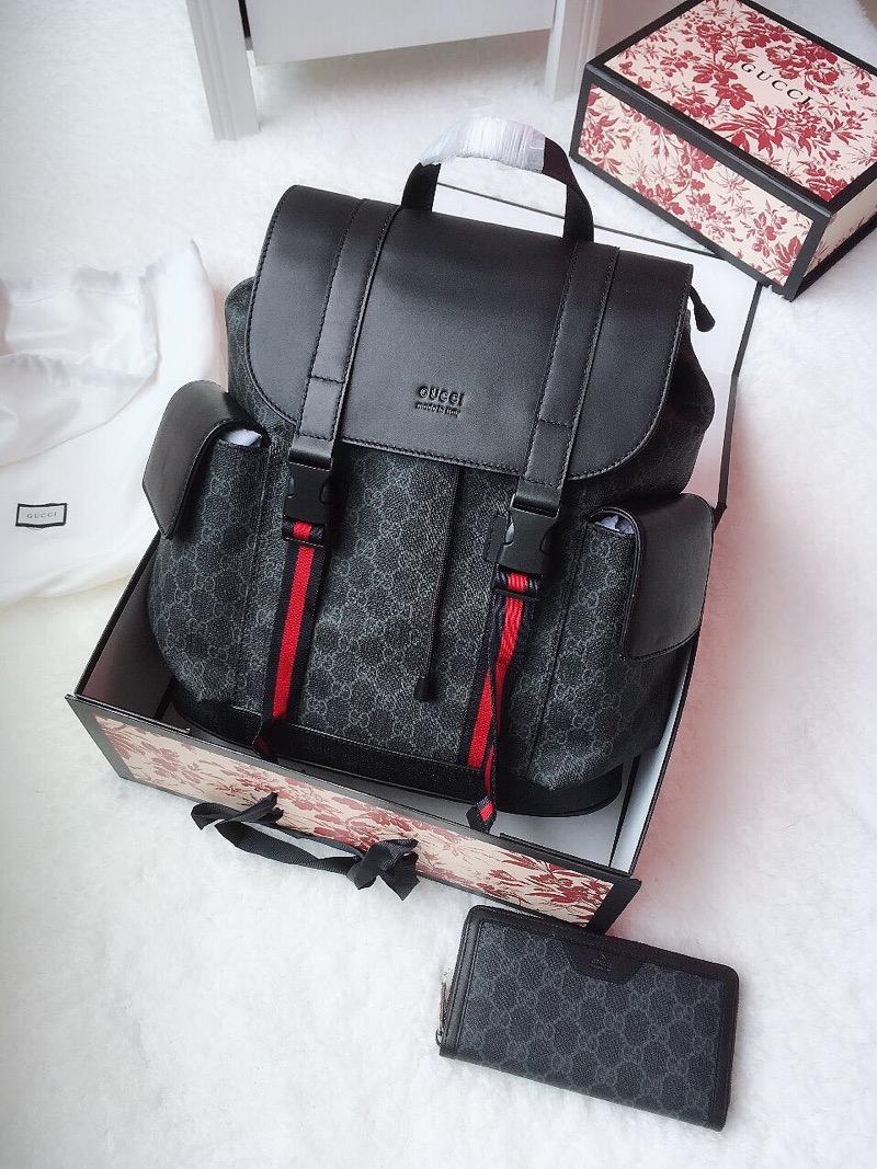 gg black backpack