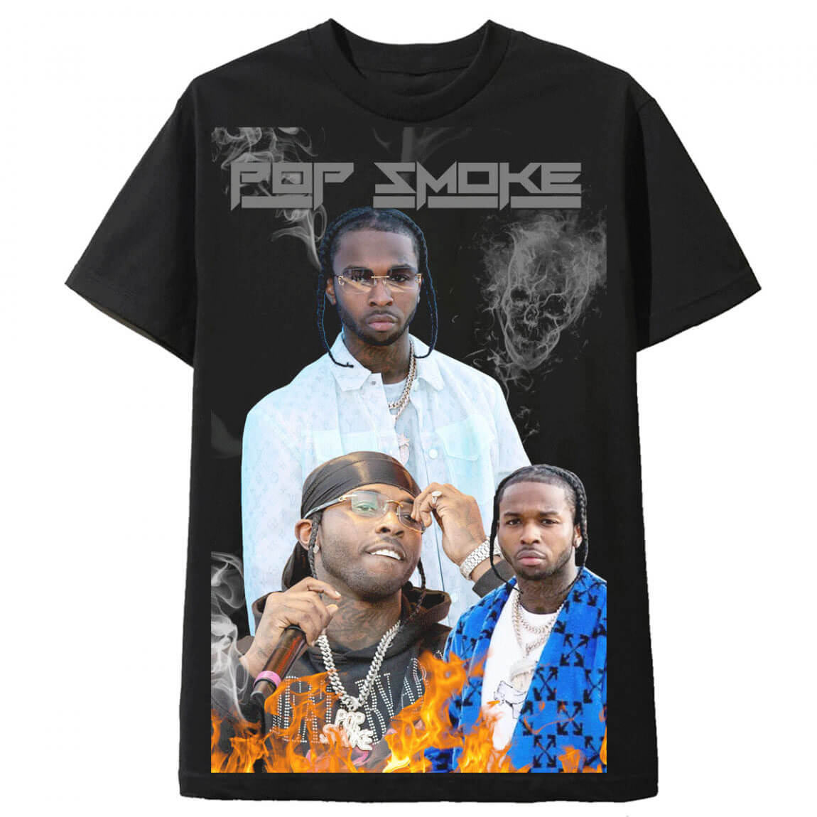 pop smoke vintage tee